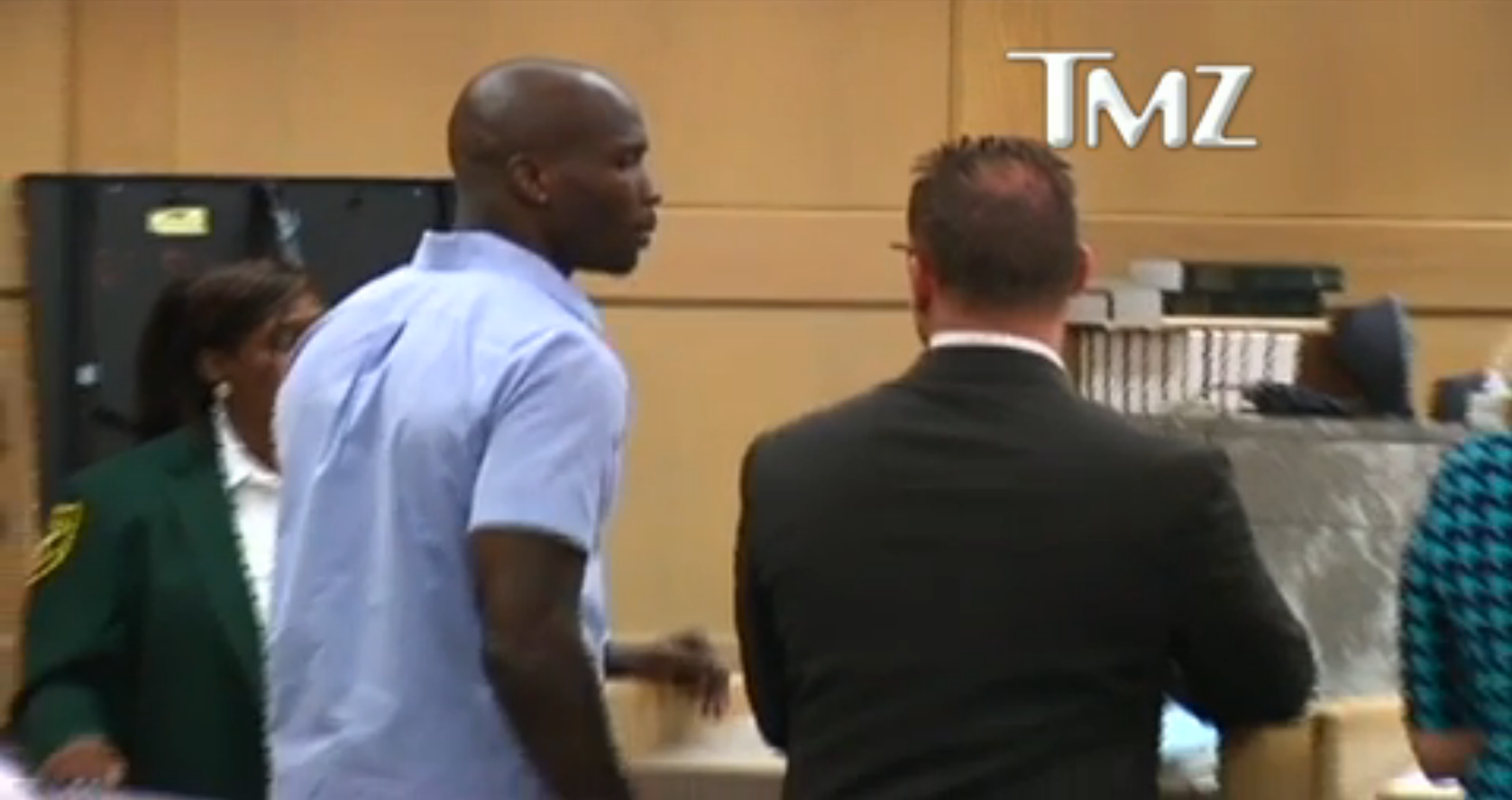 Stjärtklapp, Rättssal, NFL-stjärna, Chad Johnson